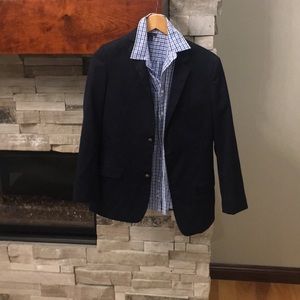 Boys Tommy Hilfiger jacket and dress shirt